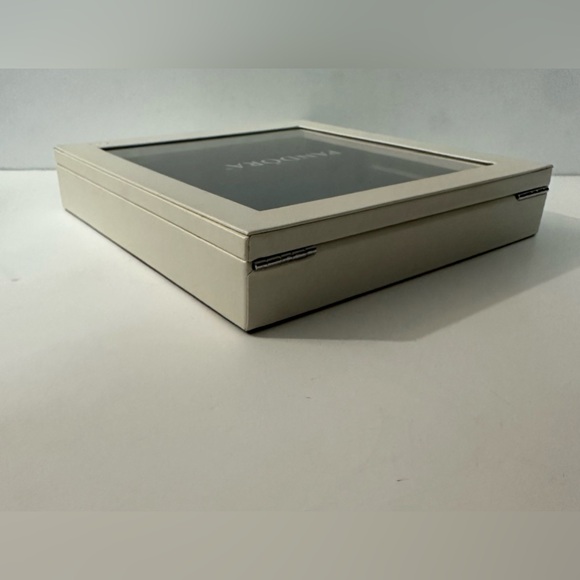 🎁 Pandora Limited Edition 2017 Hinged Jewelry Box Organizer - Clear Lid 🌟 - Picture 5 of 8